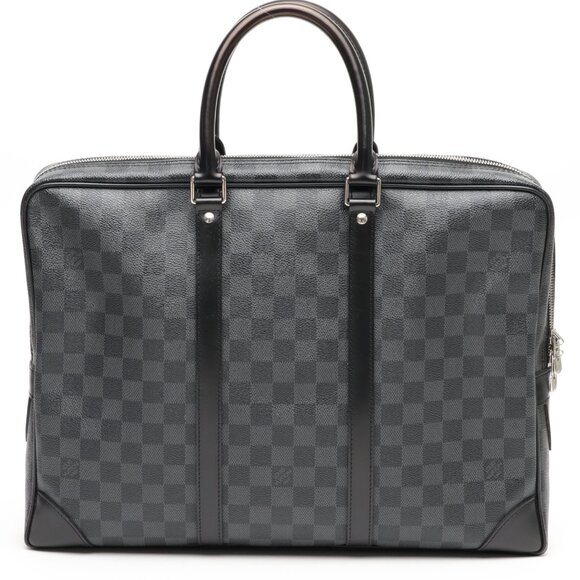 Louis Vuitton Porte Documents Voyage Briefcase Unisex New Used - Picture 1 of 10